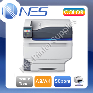 OKI Pro9541dnWT A3/A4 Color Laser Network Printer with White Spot Color Kit+Duplex+3-Year Warranty P/N:46220201WT